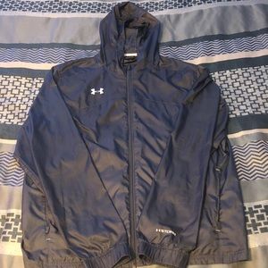 XL Under Armour windbreaker zip up jacket